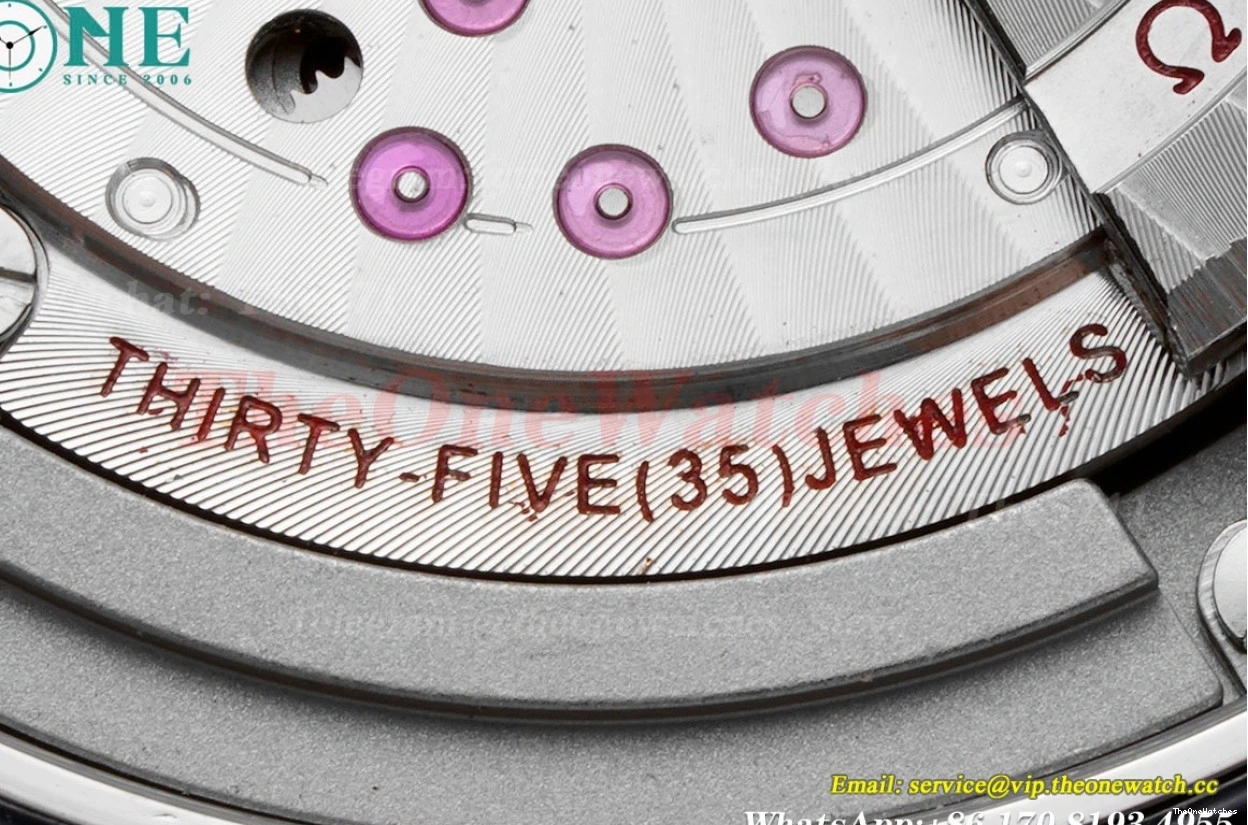 SS 300m Dial 42mm Seamaster Black A8800 JVSF RG 0226